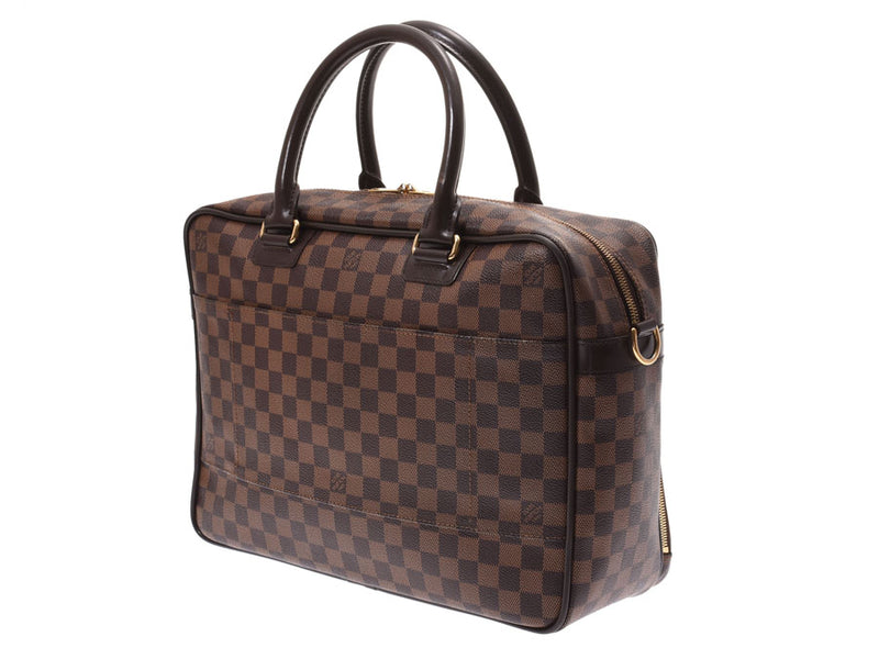 ルイヴィトン ダミエ イカール ブラウン N23252 メンズ 本革 2WAY