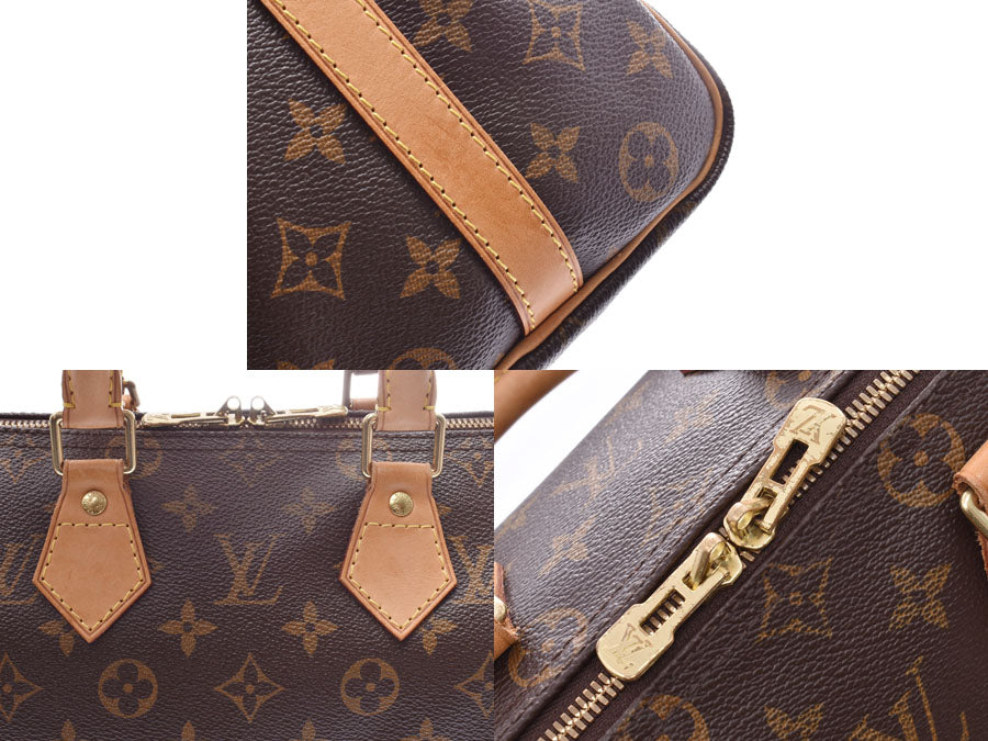 ルイヴィトン モノグラム スピーディ25 バンドリエール ブラウン