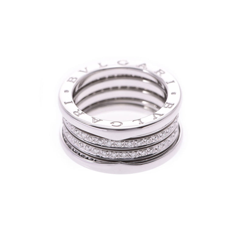 ブルガリB-ZEROリング 2連ダイヤ #54 ユニセックス リング・指輪 13号