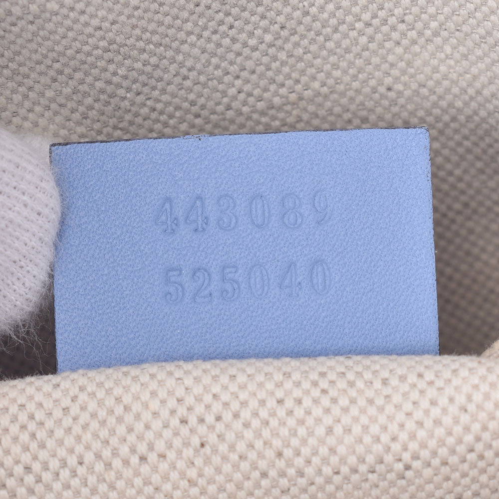 グッチ2WAYバッグ 青 レディース カーフ ハンドバッグ 443089 GUCCI