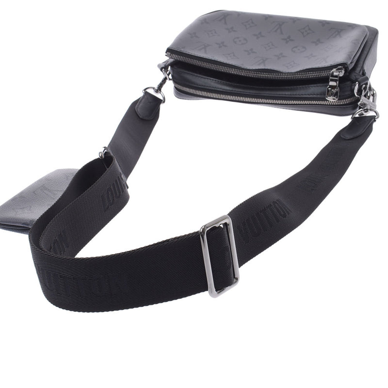 ルイヴィトンエクリプス リバース トリオメッセンジャー 14145 黒