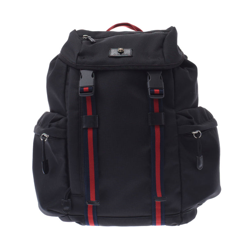 Gucci Backpack Tiger Head Black Unisex backpack / daypack 429037