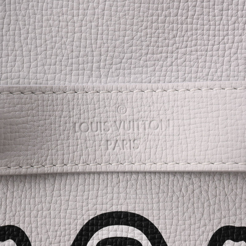 ルイヴィトンNIGOコラボ トロリートート ホワイト ユニセックス レザー