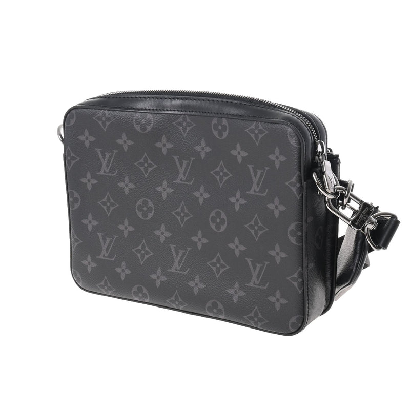 ルイヴィトンエクリプス トリオメッセンジャー 14145 黒/グレー メンズ