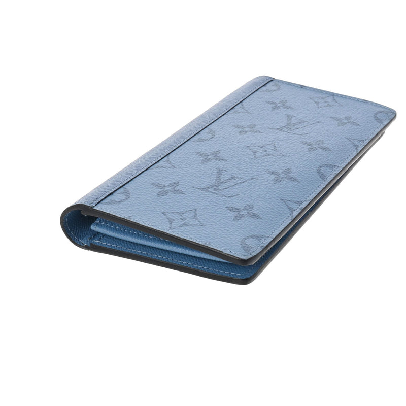 ルイヴィトンポルトフォイユプラザ タイガラマ 14136 ブルー メンズ