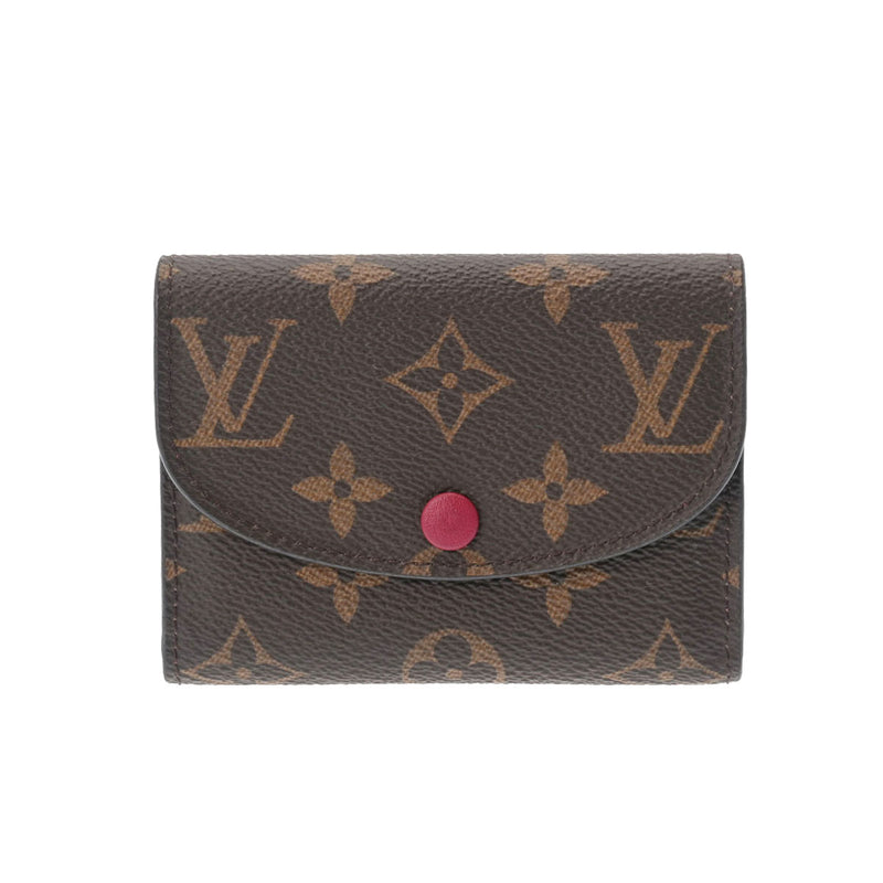 ルイヴィトンポルトモネロザリ 旧型 14145 フューシャ レディース