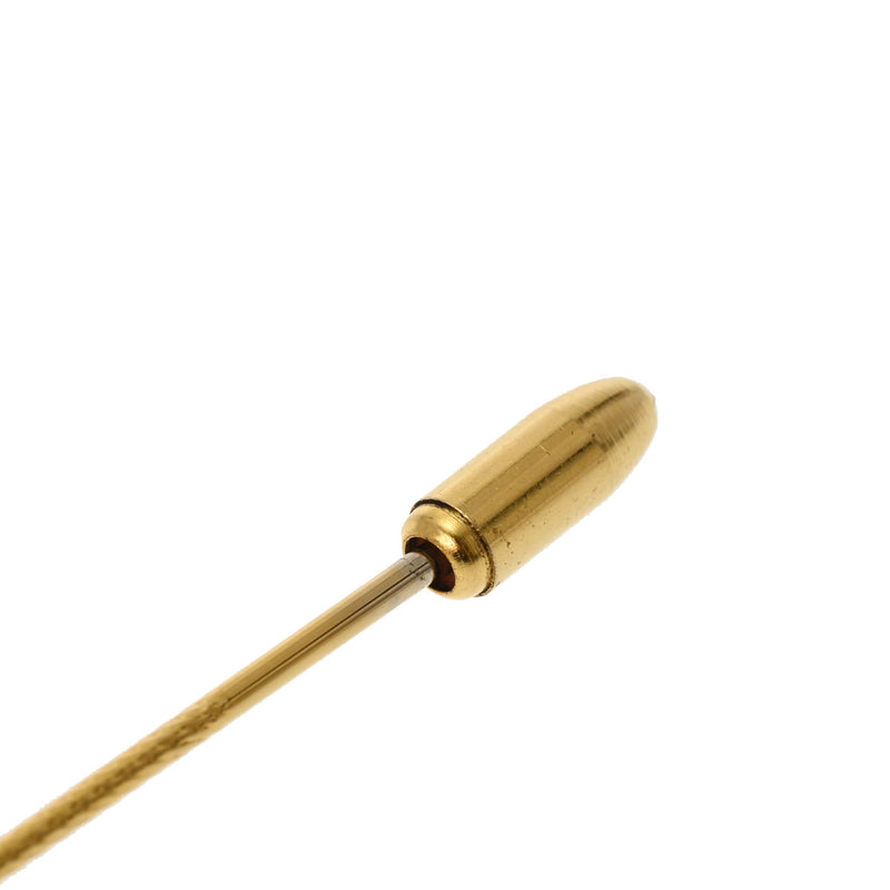 エルメスピンブローチ 太陽モチーフ ゴールド レディース GP ブローチ