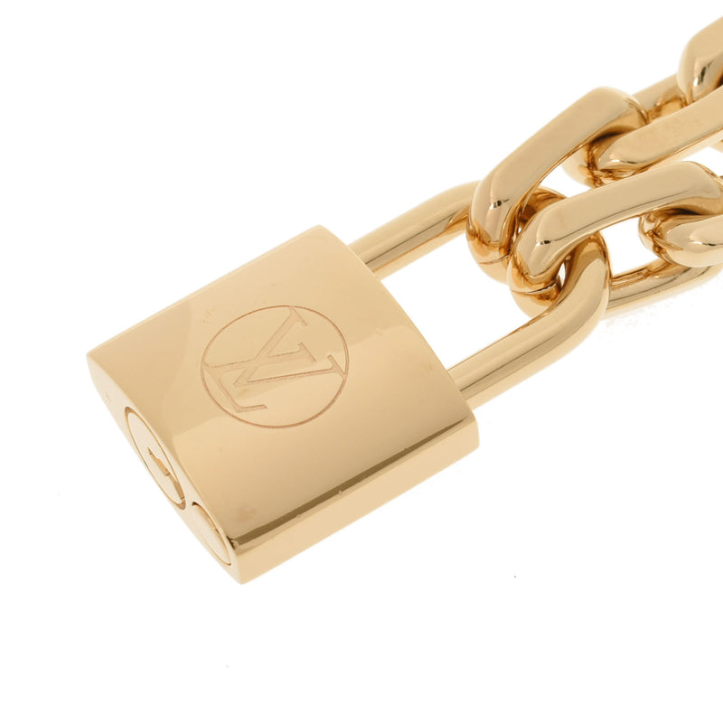 ルイヴィトンコリエ LV エッジ カデナ ゴールド金具 ユニセックス GP