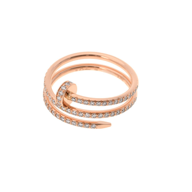 カルティエジュストアンクル ダイヤ #56 レディース K18ピンクゴールド