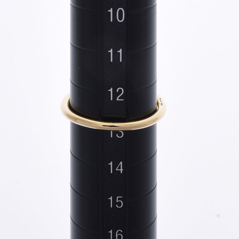 ティファニーフック&アイ リング レディース K18イエローゴールド