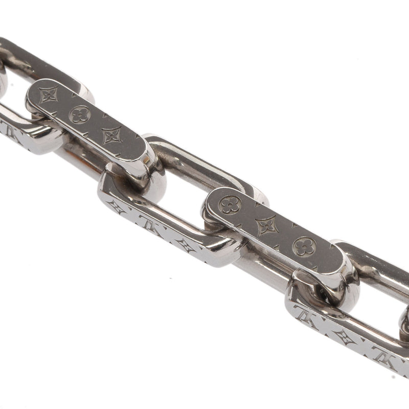 ルイヴィトンブレスレットチェーン モノグラム Mサイズ メンズ メタル