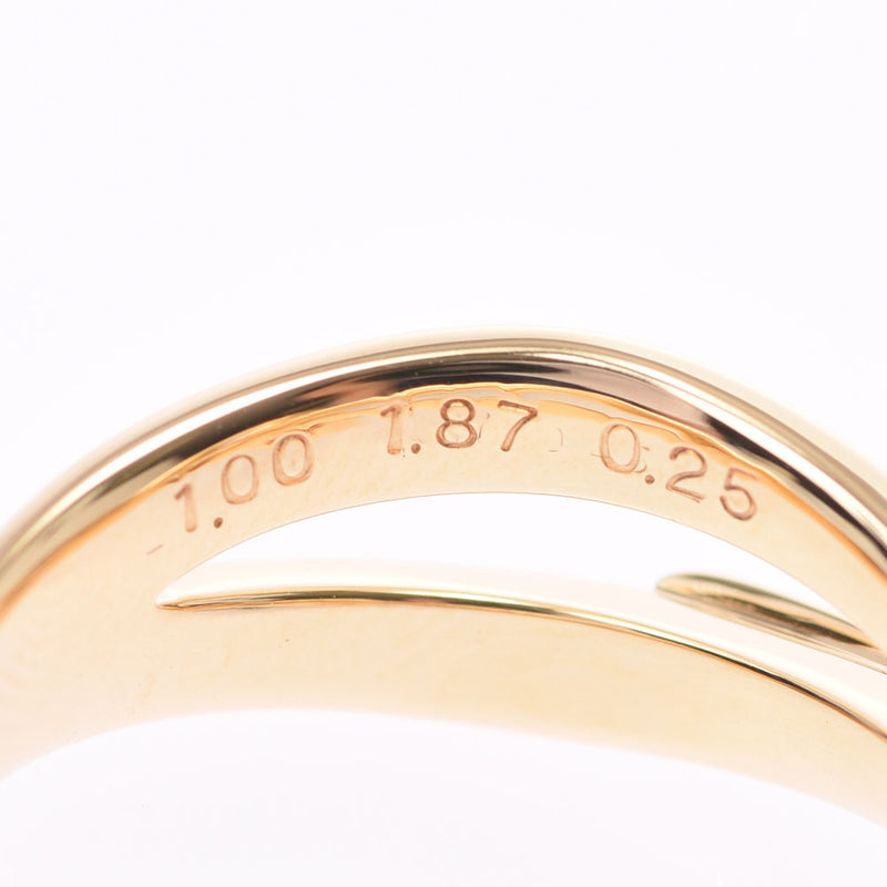 ポンテヴェキオリボンモチーフ 色石1.87ct/1.00ct ダイヤ0.25ct