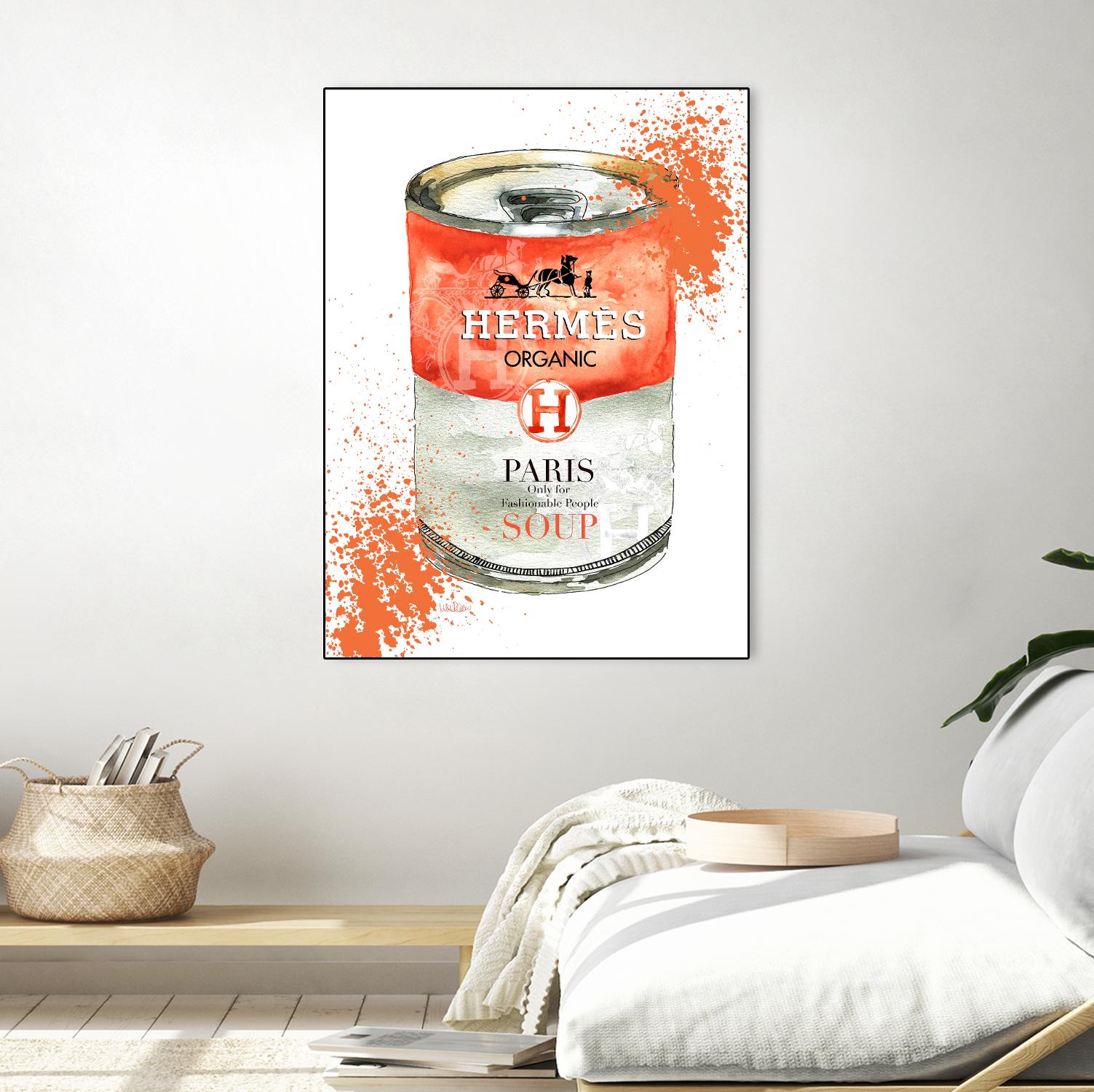 Hermes Soup - Art Print by Mercedes Lopez Charro | GIANT ART