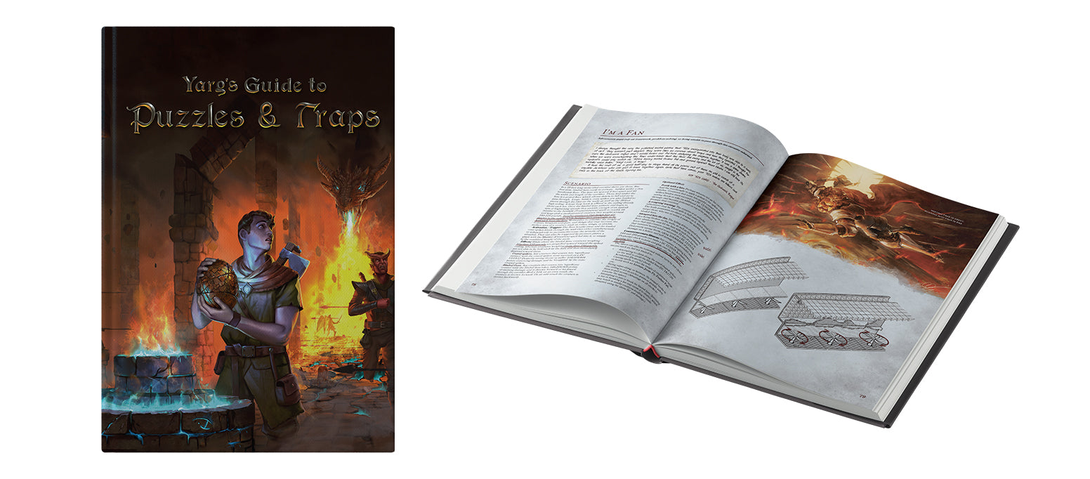 Yarg's Guide to Puzzles & Traps - Kickstarter – Giants of the North