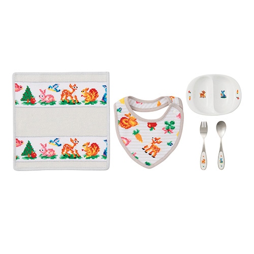 フェイラー ティップトップフォレスト スタイ・カトラリー・離乳皿