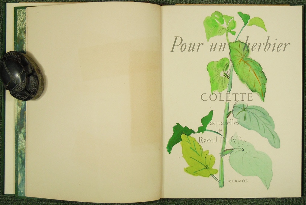 ラウル・デュフィ 挿画本『植物誌』 | | アトリエ・ブランカ