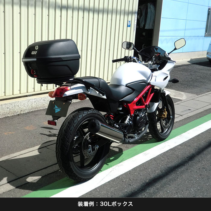 VTR250('09.2月～)/VTR250-F タンデムグリップ付きリアキャリア