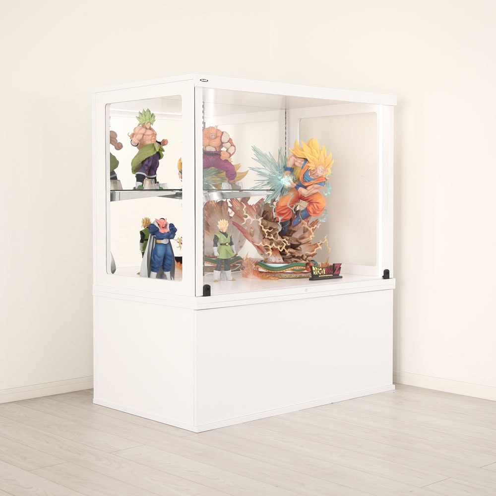 JAJAN コレクションラック 大容量 専用オプション 背面ミラー