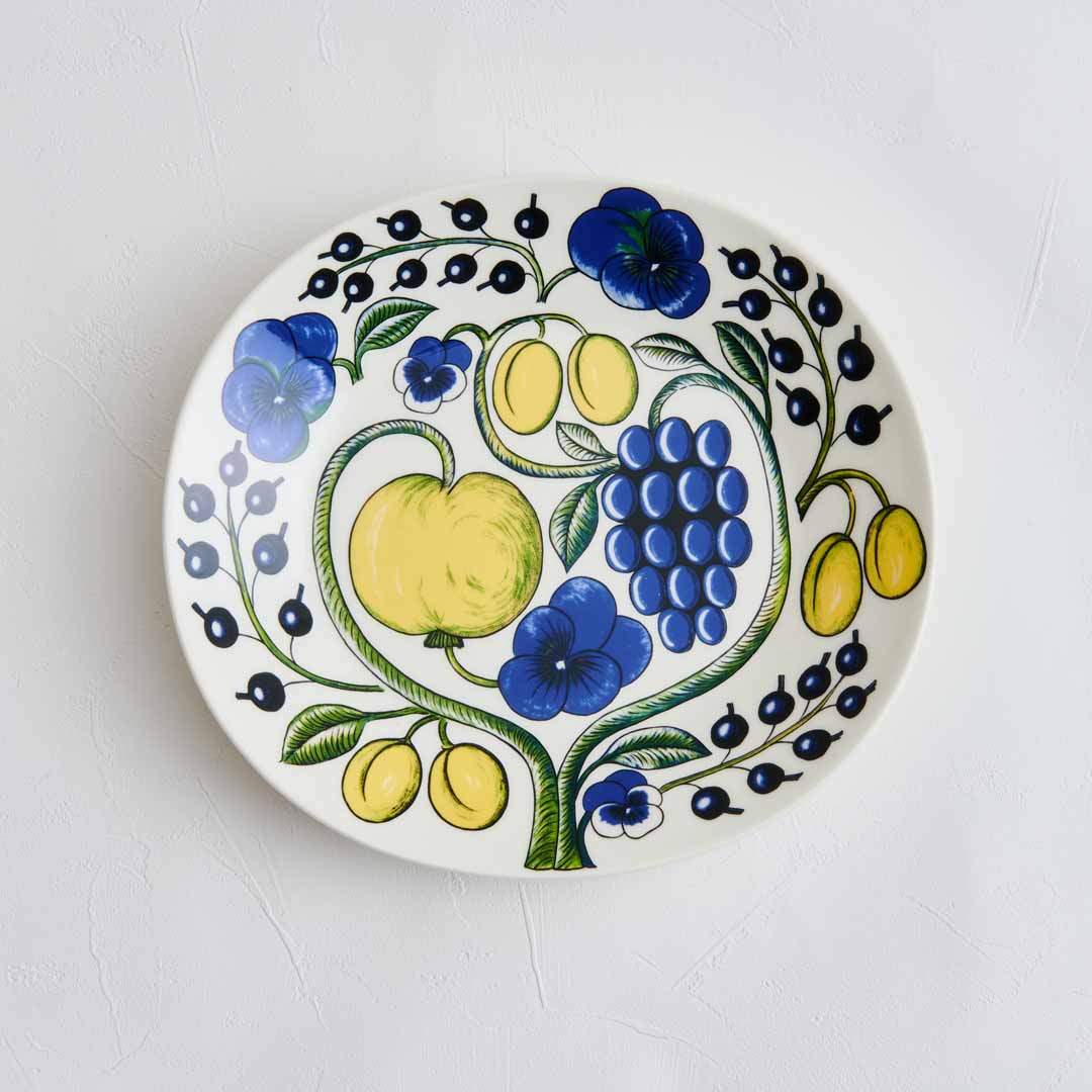 ARABIA】 パラティッシ オーバルプレート 25cm イエロー｜キッチン用品