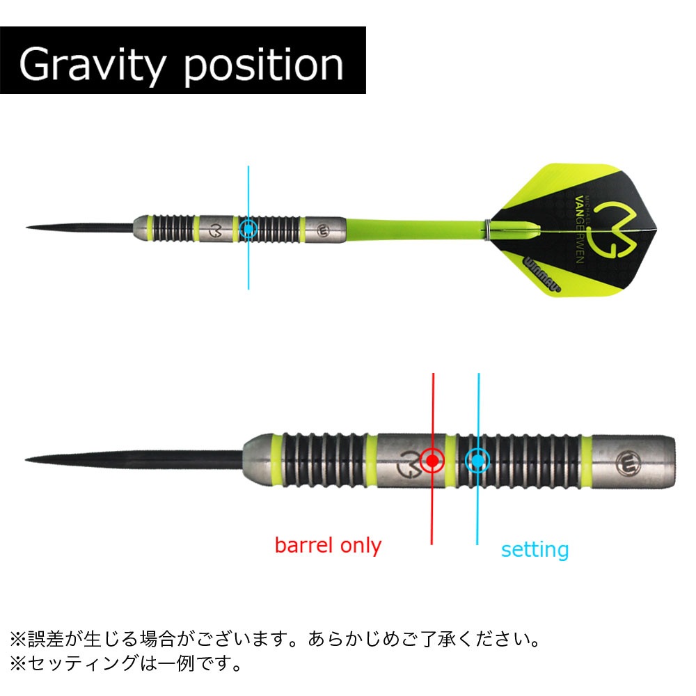 ウィンマウ マイケル ヴァン ガーウェン アスパイア 23g スティール