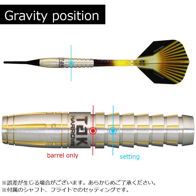 Harrows】SARU KING 鈴木猛大モデル ハローズ ソフトダーツ プロ