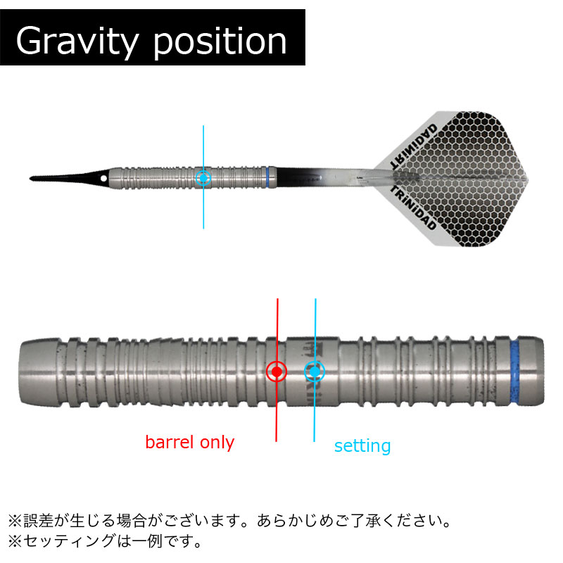 トリニダード ペルート TRiNiDAD PELUT ダーツ バレル | ソフトダーツ
