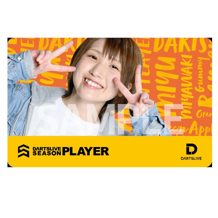 ダーツライブ プレイヤー グッズ 第二弾 宮脇実由 DARTSLIVE PLAYER