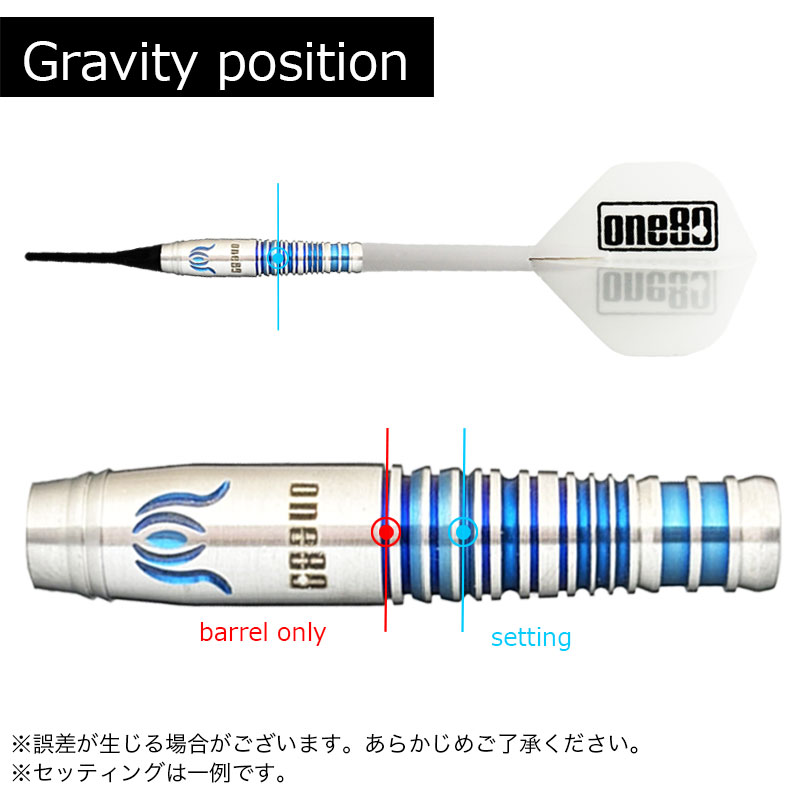 ワンエイティー ムーンジェリー2 One80 Moon Jelly ver.2 ダーツ