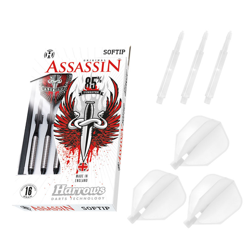 ダーツデビューセット】初心者応援セット！アサシン18gR&クリック