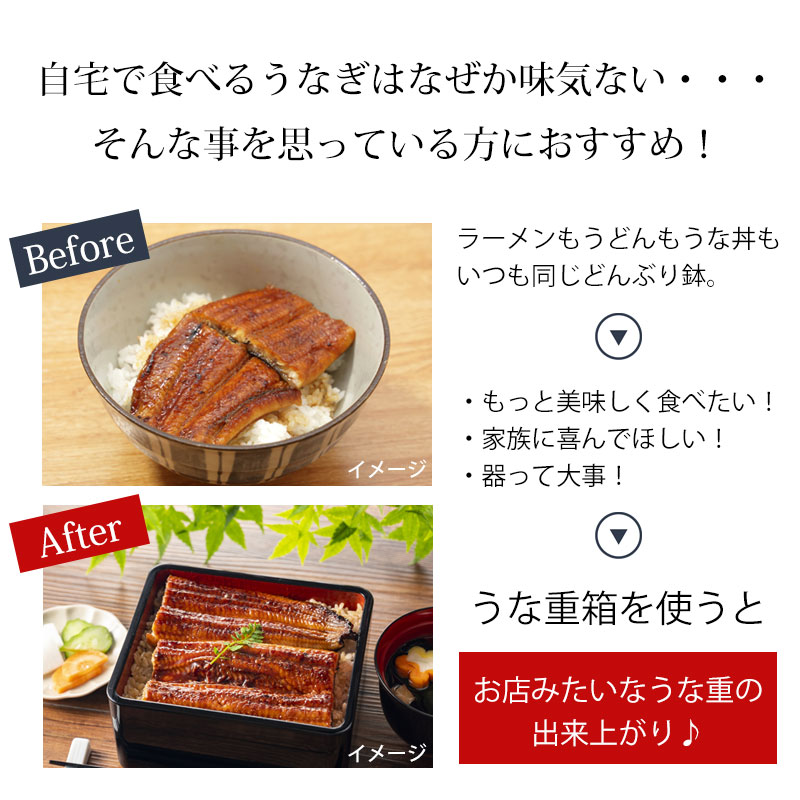 うな重箱 うな重 器 うな丼 角 山中塗り 松葉 日本製 国産 うな 重箱