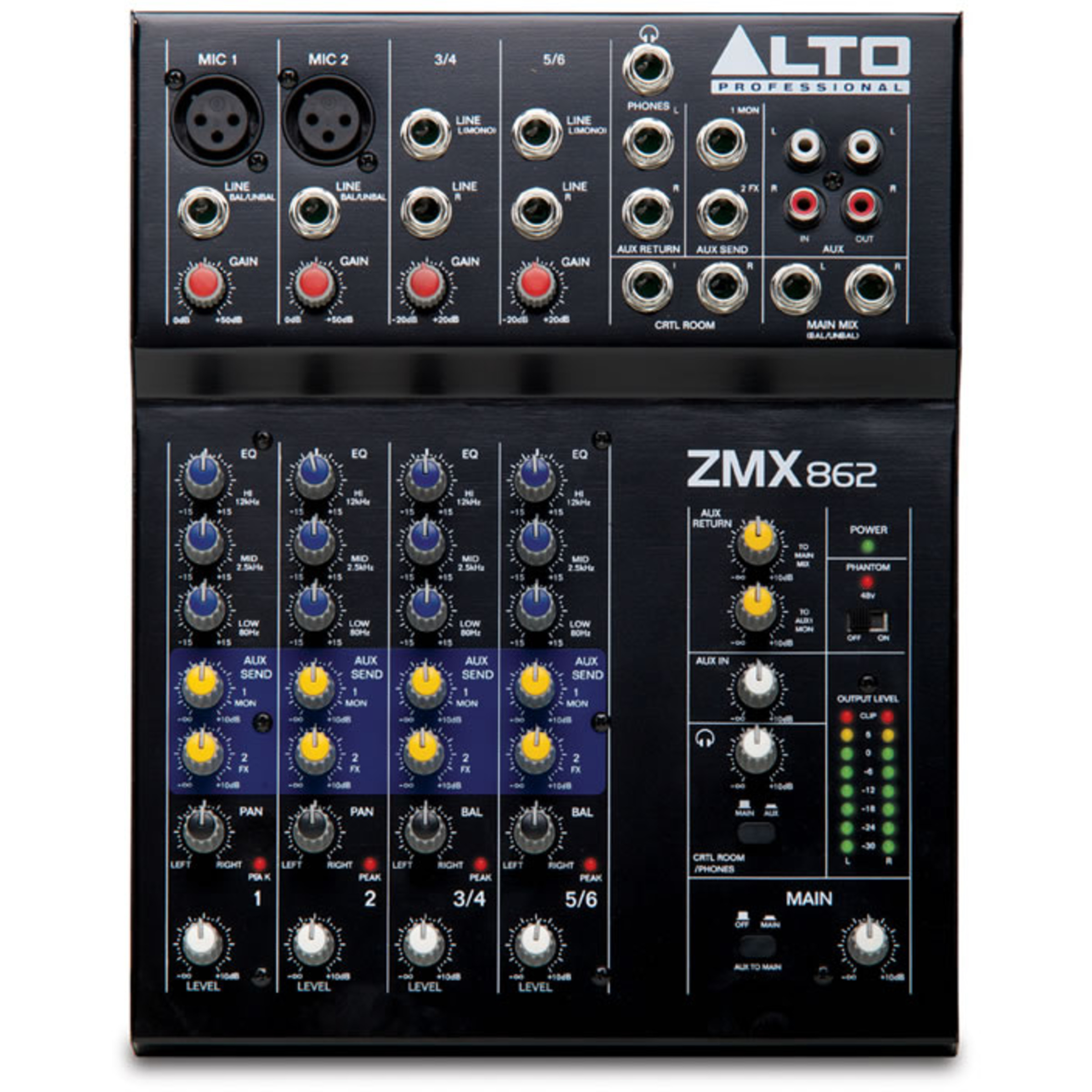 Alto ZMX862 6 Channel Mixer - GigGear