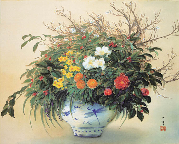 榊原紫峰の作品を買取り致します。 北岡技芳堂の絵画買取りブログ