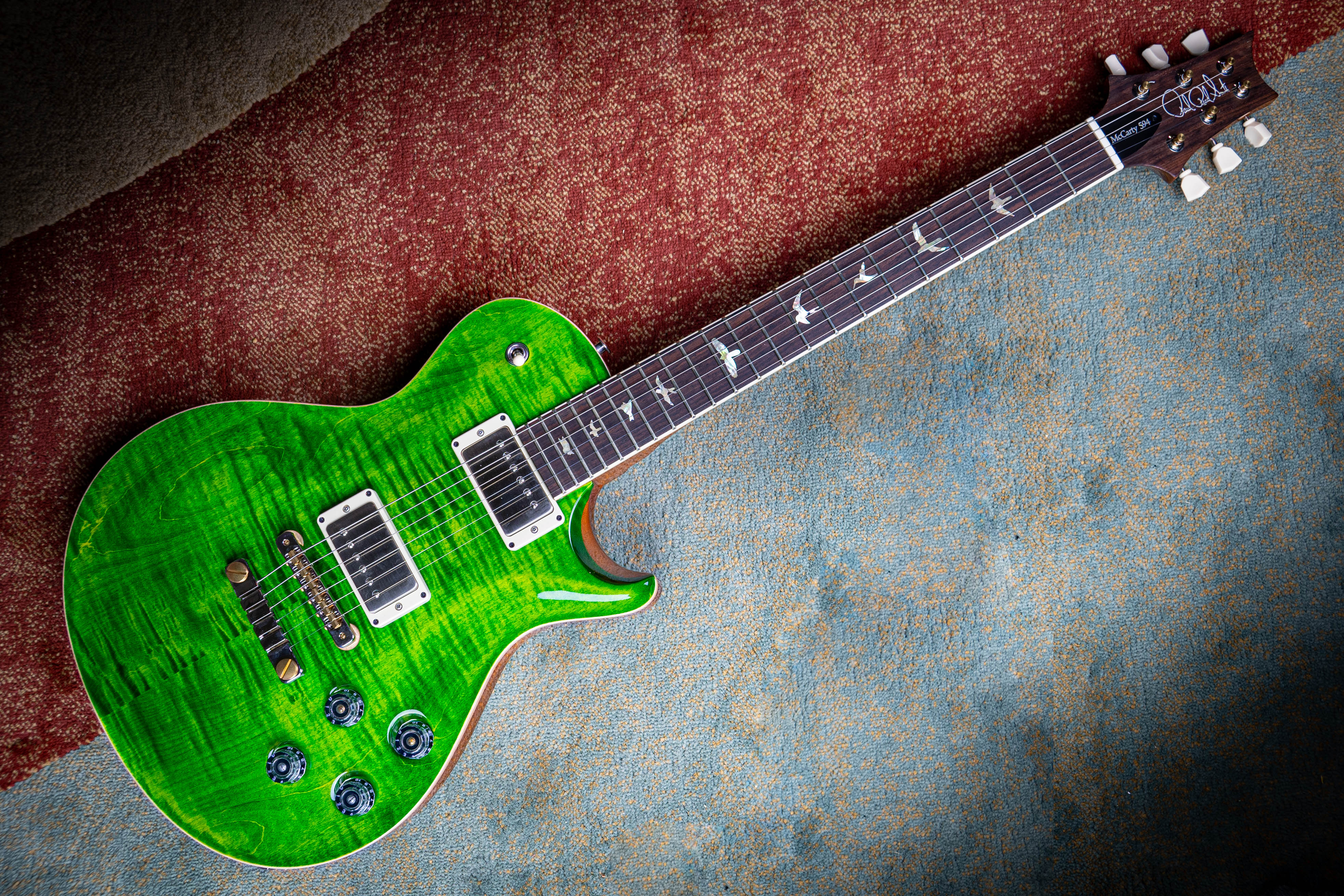 PRS McCarty Singlecut 594 2022 Eriza Verde – Gilded Guitars