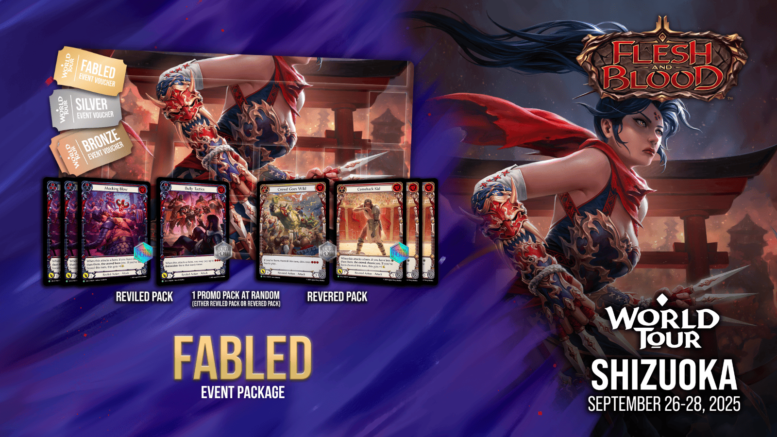 Flesh and Blood WorldTour Shizuoka