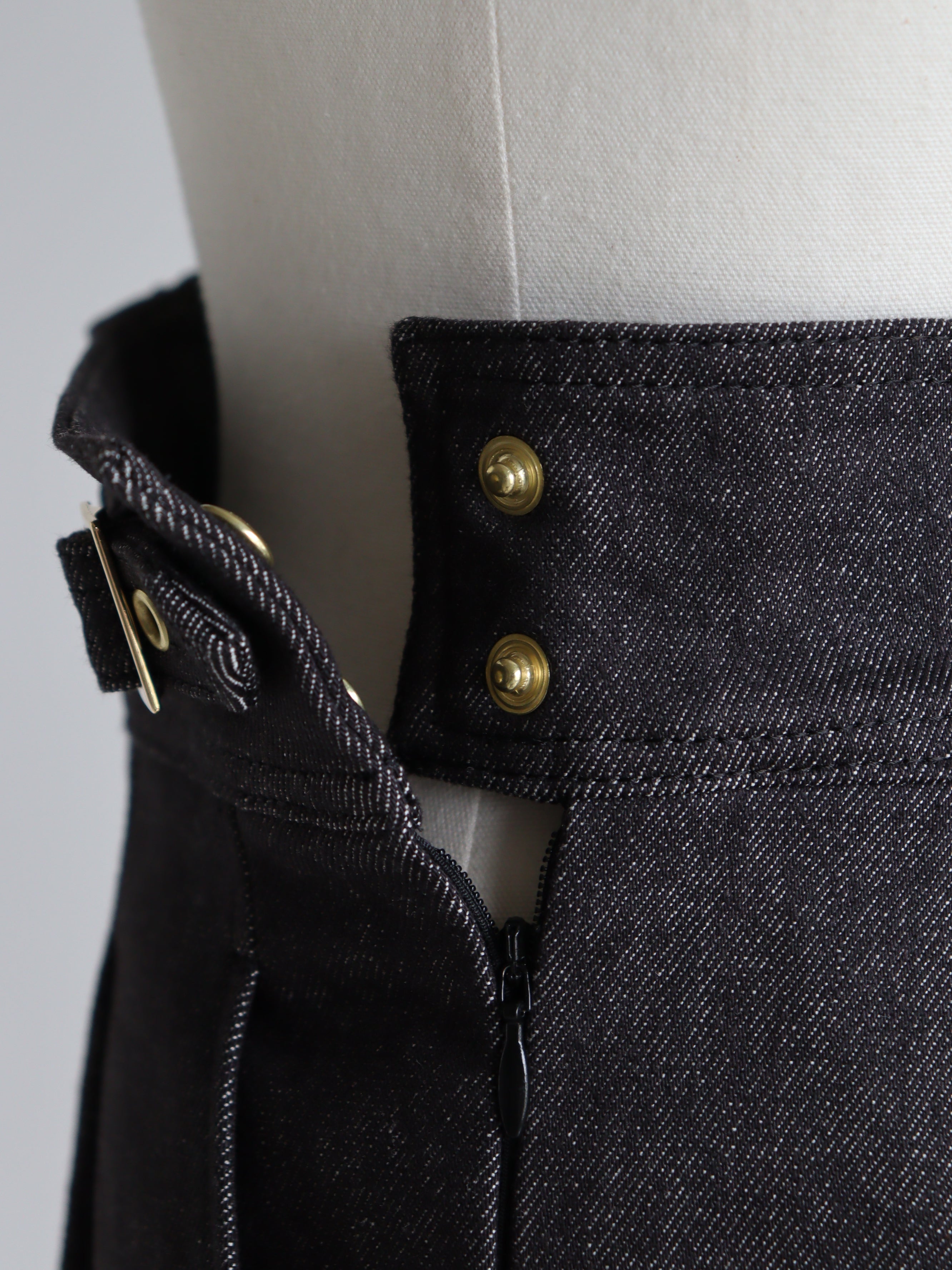 St.cecilia グルカデニムワイドパンツ Ⅱ – GIRLISH