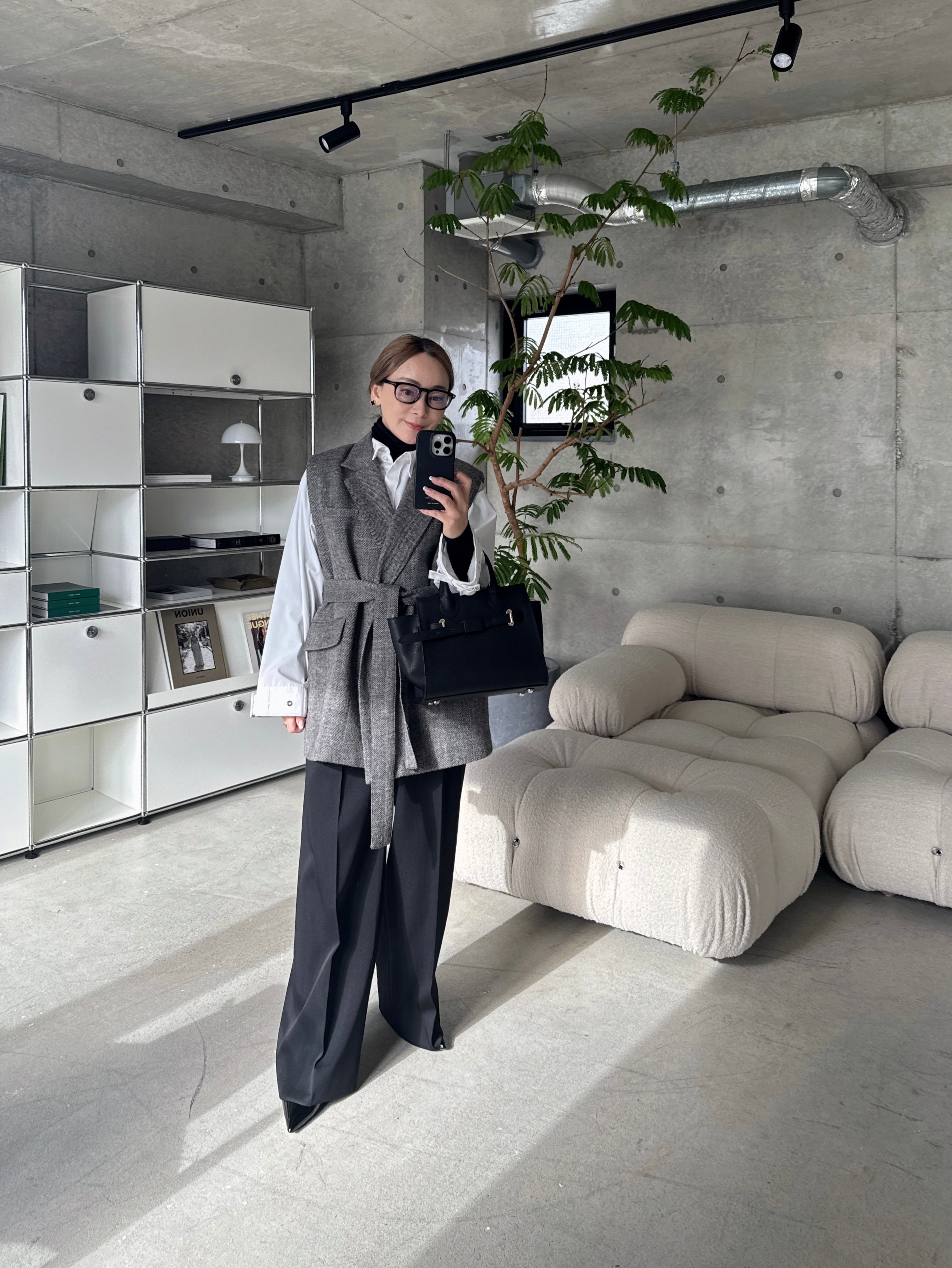 St.cecilia ウールリネンジレ – GIRLISH