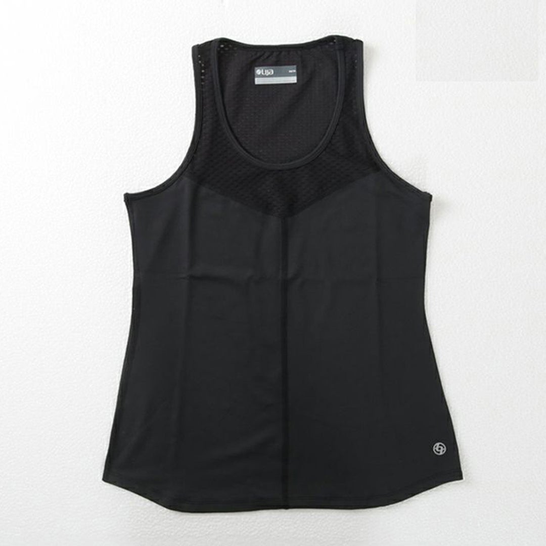 ForceTankフォースタンク| テニスウェア|ノースリーブ|Black | テニス