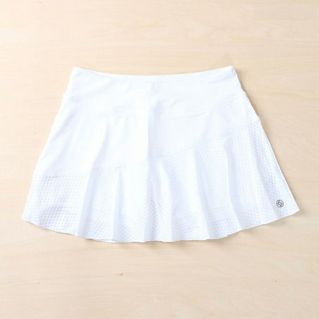 Multi Panel Skort マルチパネルスコート|テニスウェア|スコート|White