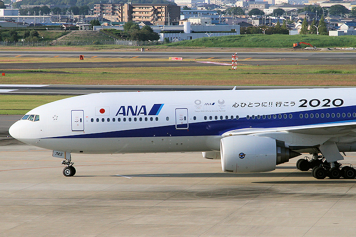 心をひとつに!! 行こう2020 ANA(全日空) B777-200ER JA745A