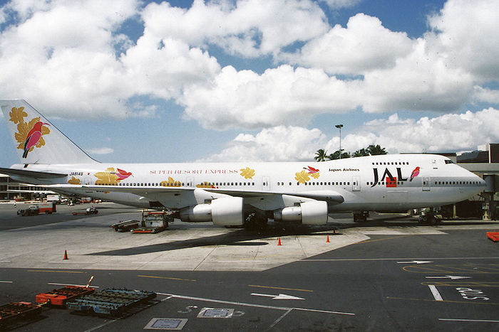 スーパーリゾート・エクスプレス JAL（日本航空） B747-200 JA8149