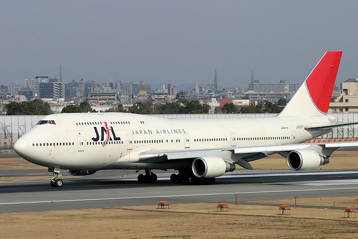 JAL（日本航空） B747-400D JA8907