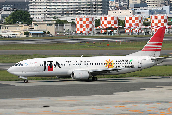 JTA（日本トランスオーシャン航空） B737-400 JA8932