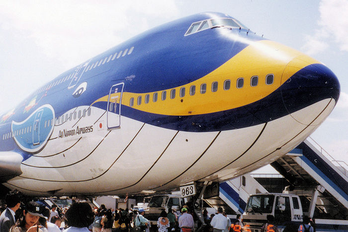 マリンジャンボ ANA（全日空） B747-400D JA8963