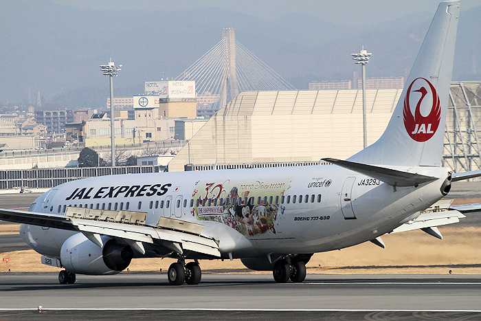 JALハピネスエクスプレス4号機 JEX（JALエクスプレス） B737-800 JA329J