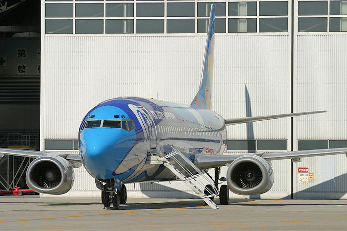 ANK（日本エアーニッポン） B737-500 JA392K