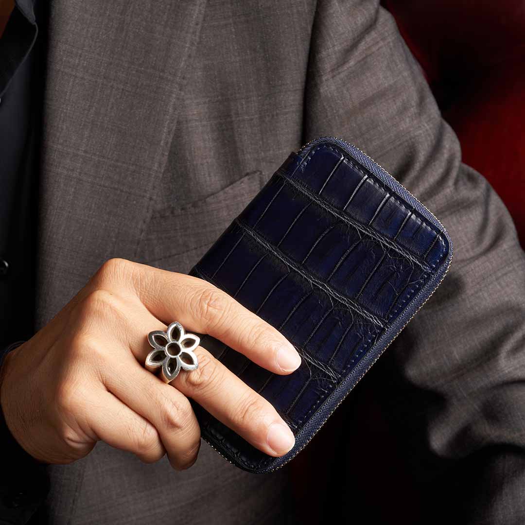 ITTI財布 CRISTY SMART MID WLT .5 / AI CROCO クロコダイル財布