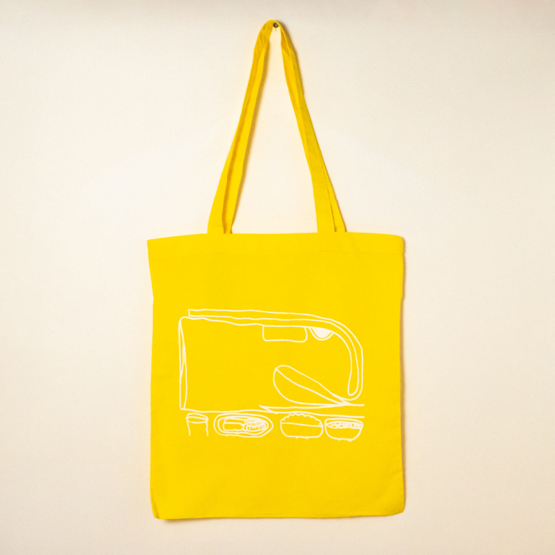 E is for ELEPHANT トートバッグ (イエロー) – GOOD JOB STORE