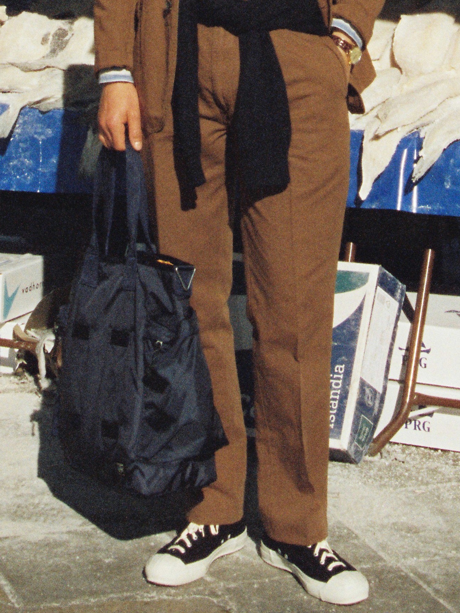 Senses Tote Bag (L), Black – Goods