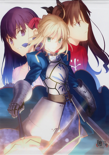 Fate/stay night - Tapestry - Rin & Sakura & Saber (セイバー＆凛