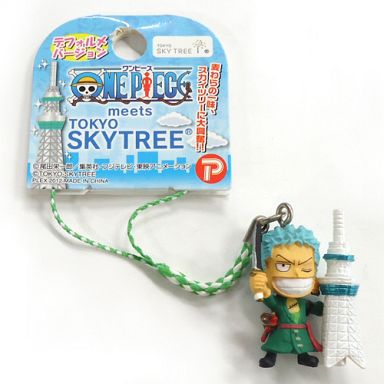 Roronoa Zoro - Strap - ONE PIECE (ゾロ(デフォルメバージョン/スカイ